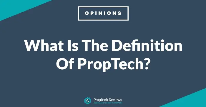 Definition of PropTech
