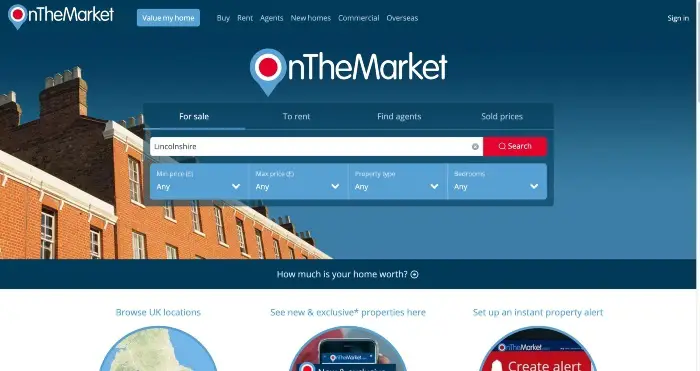 OnTheMarket Property Portal
